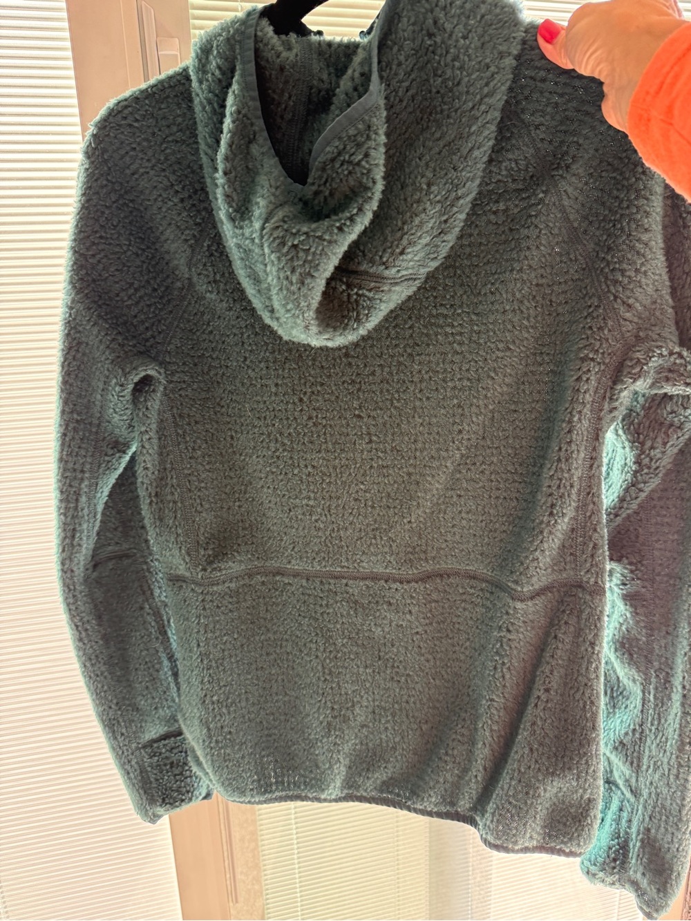 Marmot Orsa Teal Polartec Hooded Pullover - Picture 6 of 6